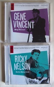 GENE VINCENT RICKY NELSON / BUNDLE 2 X CD 55 TRACKS CLASSIC 50s ROCK 'N' ROLL - Imagen 1 de 7
