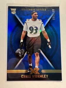 K2,722 - 2017 Panini XR Blue #158 Chris Wormley #/199