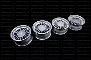 16'' Wheel set for BMW 1502 1602 2002 tii E21 E30 Alpina 4x100 staggered 7j & 8j - Picture 1 of 12
