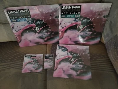 Linkin Park From Zero Sold Out Bundle Splatter LP Vinyl Photo Zine Kassette CD  - Bild 1 von 4