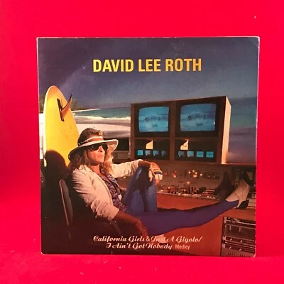 DAVID LEE ROTH California Girls 1988 UK 7" vinyl single record 45 Just A Gigolo - Image 1 of 3