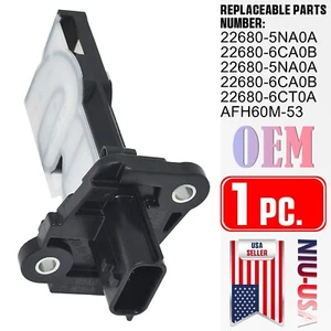OEM 22680-6CA0B Mass Air Flow Meter Sensor New For 19-24 Altima Pathfinder QX50 - Picture 1 of 7
