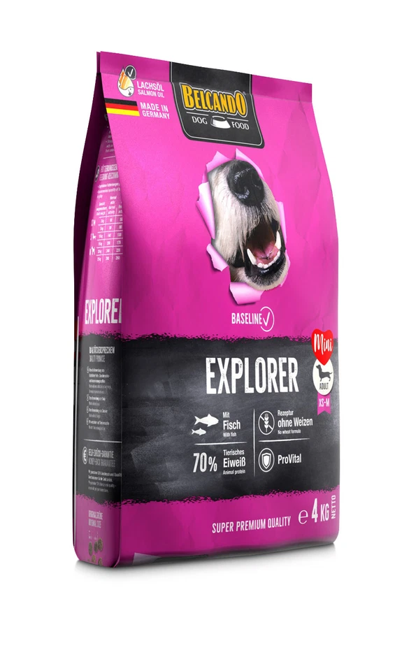 Belcando Baseline Explorer 4 kg - Trockenfutter für ausgewachsene Hunde - Bild 1 von 1