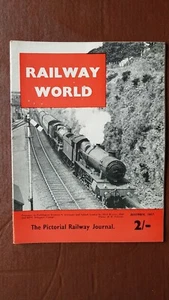 Die Eisenbahnwelt - Monatszeitschrift - Dezember 1957 - sehr Sammlerstück. - Bild 1 von 1