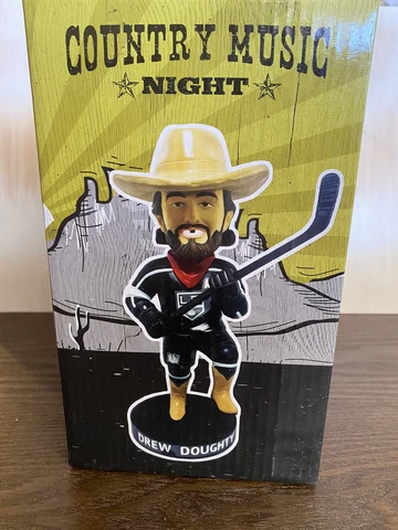 BOBBLE HEAD KINGS DREW DOUGHTY #8 GIVEAWAY SGA 2018  HOCKEY COUNTRY MUSIC NIGHT Cover