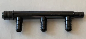 ZURN PEX QickSert CR QPM43-4 (1) 3/4" Inlet & (4) 1/2" Polymer Multi-Port Tee - Foto 1 di 1