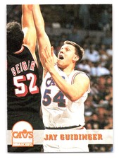 Jay Guidinger 1993 NBA Hoops #315 Cleveland Cavaliers