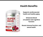 LiveGood Organic Super Reds- Superfood Cardiovascular Power Dietary Supplement.
