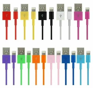 1M 2M 3M Long Charger & Sync Charging cable for iPhone 14 13 11 XR 8 SE 12 12Pro - Picture 1 of 12