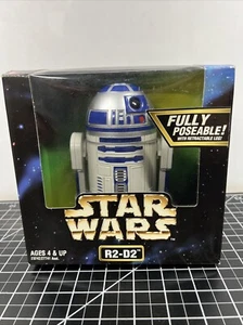Vintage 1997 Star Wars Action Collection R2D2 Poseable Kenner Droid Robot SEALED - Bild 1 von 11