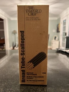 NEW The Pampered Chef Bread Tube Scalloped 1565 New In Box - Picture 1 of 9