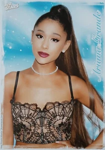 ARIANA GRANDE - Star Card 10x15cm - RARE Trading Card German Magazin Foto Karte - Imagen 1 de 1
