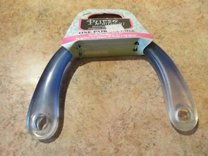 BLUE ACRYLIC - HALF ROUND PURSE HANDLES - NWT - 7 X 7 - Picture 1 of 1