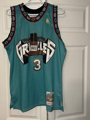 Mitchell Ness Shareef Abdur-Rahim Vancouver Grizzlies Swingman 1996 Road Jersey - Image 1 of 4