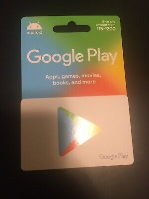 PHYSICAL Google Play Gift Cards Total Of $200 | MAIL ONLY • 223.42$