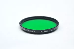 @ SakuraDo Camera @ Excellent & Rare! @ Nikon X1 Green 52mm Screw-In Lens Filter - Picture 1 of 5