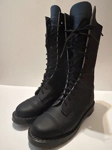 Solovair Womens Size US 9 UK 7 Airseal Women Vegetarian Shoes 14 Eye Tall Boots - Picture 1 of 12
