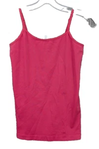 Coobie Spaghetti Strap Non Padded Camisole Tank Top Women's One Size Red Stretch - Picture 1 of 6