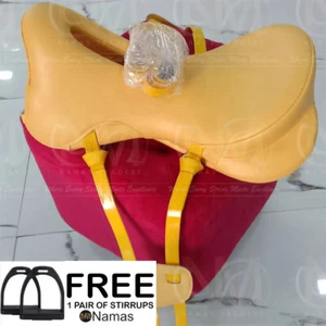 International Comfy Endurance Horse Saddle Fibre Tree Synthetic Comfortable - Picture 1 of 13