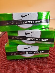 Nike Precision Power Distance PD Soft Golf Balls #1, 2 & 3 - 3 Sleeves - 9 Balls