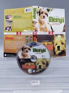 Benji The Original / For The Love Of Benji (DVD) No Case No Tracking - Picture 1 of 1