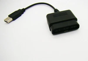 PS PS2 Game Pad Controller Female to PS3 PC Standard Male USB Adapter Cable - Picture 1 of 1