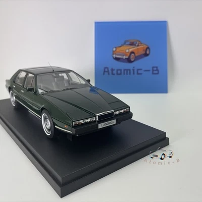 PMC 1:18 Aston Martin Lagonda 4 door 1986 green luxury resin sedan car model  - Image 1 of 4