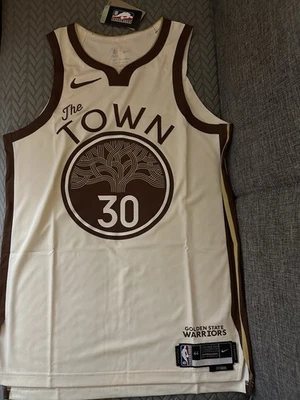 Steph Curry Golden State Warriors “The Town” City Edition Authentic Jersey - 44 - Image 1 of 4