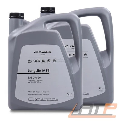 10 L LITER ORIGINAL 0W-20 LONGLIFE IV FE GROUP MOTOR-ÖL MOTOREN-ÖL - Bild 1 von 3