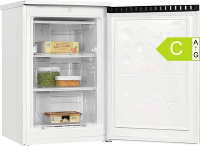 Exquisit GS81-051C Gefrierschrank 85L weiß leise klein Tür wechselbar - Bild 1 von 4