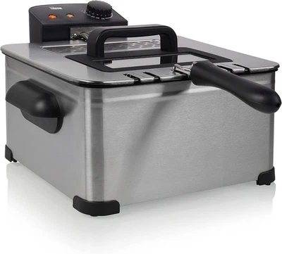 Friggitrice Doppia, 1 Cestello Grande E 2 Piccoli, Volume 5 L, FR-6949 - Immagine 1 di 4