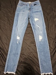 Levi 720 High Rise Super Skinny Sz 16 Girls Jeans - Picture 1 of 5
