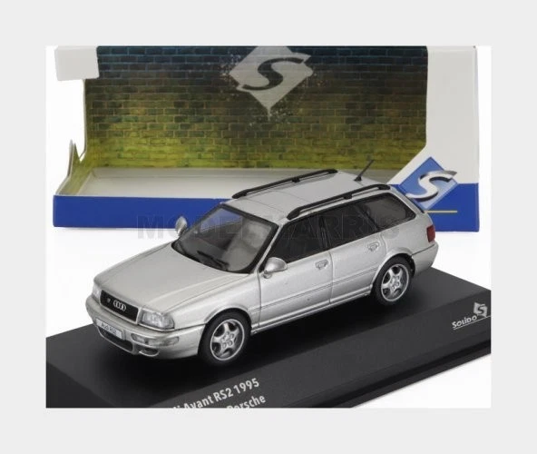 Audi A4 RS2 Avant SW Station Wagon 1995 Polar Silver 1 43 SOLIDO 4310104