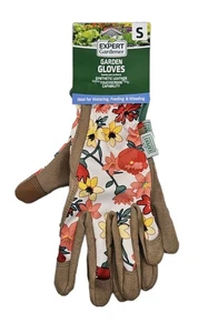 Expert Gardener Elastic Floral Gardening Glove Size Small Touchscreen Capability - Picture 1 of 5