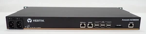 Vertiv Avocent ACS8000 8-Port Console Server DAC Dual AC With Modem ACS8008MDAC - Picture 1 of 7