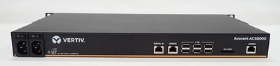Vertiv Avocent ACS8000 8-Port Console Server DAC Dual AC With Modem ACS8008MDAC - Image 1 of 4