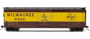 Rivarossi HR6584D HO Scale Milwaukee Road 50' Sliding Door Boxcar 2149 - Picture 1 of 1