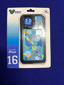 2025 DISNEY PARKS Tropical Stitch Surfing iPHONE 16 Case NEW - Picture 1 of 3