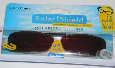 Gafas de sol polarizadas con clip para marcos de plástico/gruesos DD16 52 RecA Foto 1 de 4