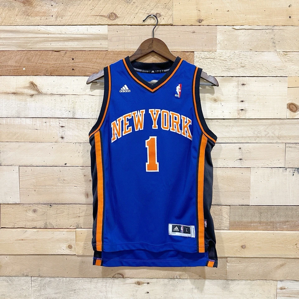 Camiseta Adidas NBA Stoudemire New York Knicks Juvenil Talla Grande Baloncesto Azul Foto 1 de 4
