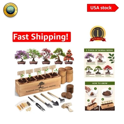 Gardening Gifts for Plant Lovers - Complete Bonsai Starter Kit for Beginners - Image 1 of 4