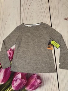 Nueva camiseta Ridgecut Toughwear para mujer manga larga bolsillo talla pequeña gris - Imagen 1 de 3