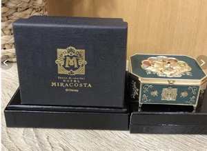 Tokyo DisneySea Hotel MiraCosta Grün & Gold Accessoire Case - Neuwertig - Bild 1 von 4
