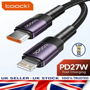 ⚡USB‑C to IOS PD 27W Fast Charging Cable – iPhone 11–15 | 0.5m-1m-2m-3m - Picture 1 of 15