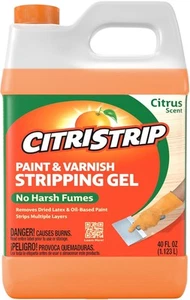 Gel pelador Citristrip, 40 oz. 40 FL oz (paquete de 1), naranja - Imagen 1 de 8
