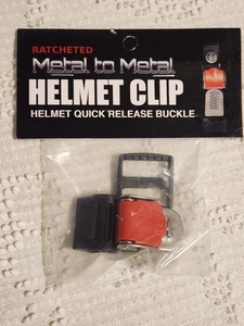 Helmet Quick Release Buckle Kit Ratcheted Stainless Steel Helmet Chin Strap Kit - Picture 1 of 3