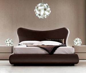 Bellissimo Set Luci Camera da Letto Lampadario moderno e 2 lampade comodino LED - Foto 1 di 46