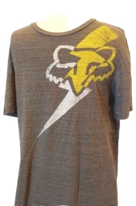 FOX Rider Ultimate Premium Calce Ajustado - Para Hombre M Gris/Amarillo - Logo - Imagen 1 de 10