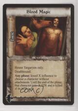 2006 A Game of Thrones CCG Blood Magic #T-37 2k3