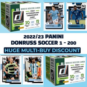 2022-23 Panini Donruss Soccer 1-200 - Pick your card inc Rated Rookies